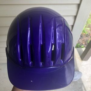Adjustable IRH ASTM purple helmet